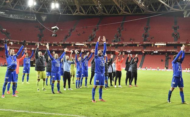 El formentera dio la campanada en SAn Mamés, al eliminar al Athletic en la anterior eliminatoria de Copa.