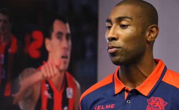Granger, en su presentación en el Buesa Arena.