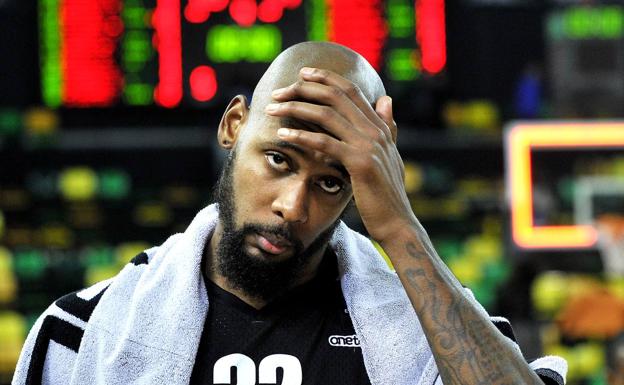 Imagen del REtabet Bilbao Basket, en la Eruocup 2017-18./IGNACIO PÉREZ