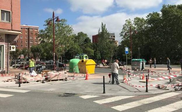 Las obras comenzaron hace unos días.