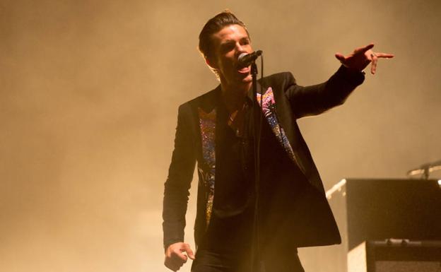 Un momento del concierto de The Killers. /ROB LOUD