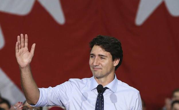 Trudeau, durante un mitin. /Chris Wattie (Reuters)