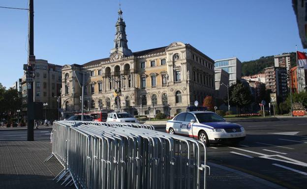 Vista del Ayuntamiento.