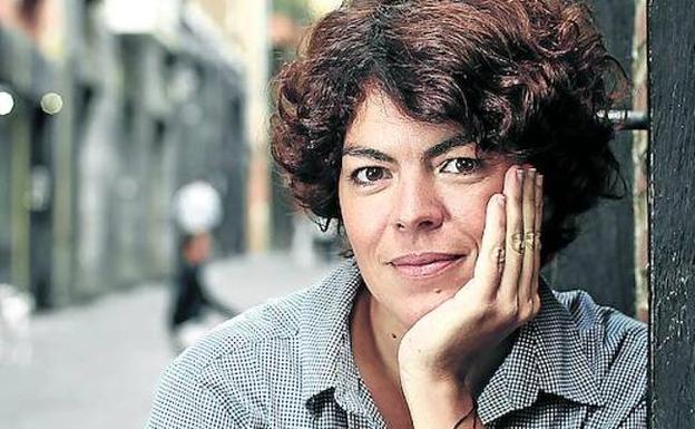 María Clé, ayer en el Casco medieval.