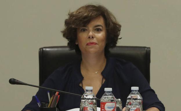 Soraya Sáenz de Santamaría.