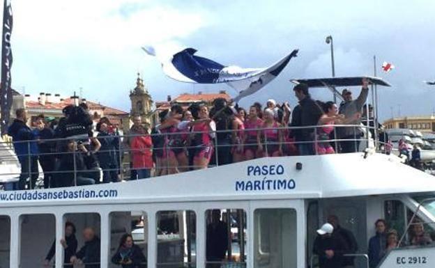 Las remeras de San Juan celebran el triunfo.