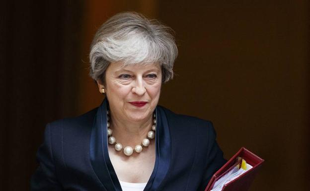La primera ministra británica, Theresa May.