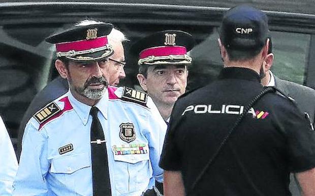 Trapero declaró el viernes en la Audiencia Nacional./EFE