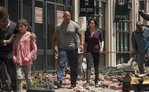 Una imagen de la película 'San Andrés'./Atresmedia