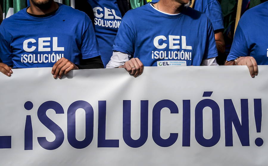 Los trabajadores se han movilizado en numerosas ocasiones en defensa de sus derechos laborales./Iñaki Andrés