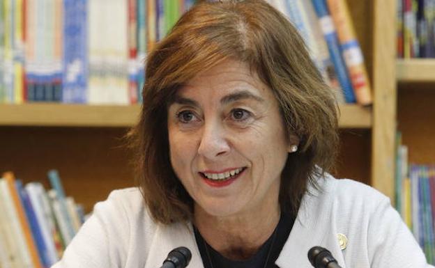 Cristina Uriarte, consejera de Educación./BLANCA CASTILLO