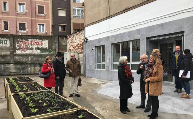 El local se encuentra en la trasera de la parroquia de Santa Teresa. /Silvia Osorio
