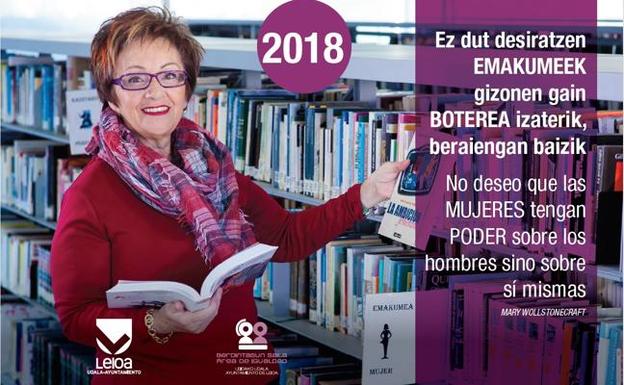 La presidenta de Andrak, Ana Céspedes. / AYUNTAMIENTO DE LEIOA