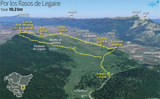 Rutas de montaña: Baio (1.197 m.)
