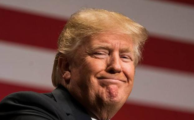 Donald Trump, durante un discurso en Washington el pasado diciembre./EFE