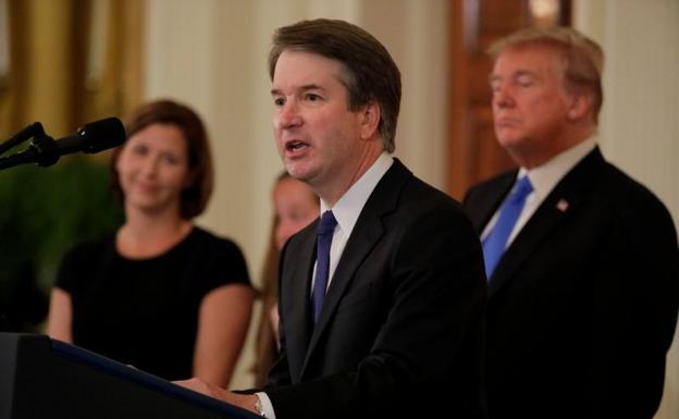 Brett Kavanaugh el juez conservador nominado por Donald Trump./Afp