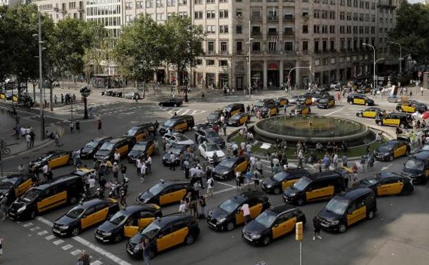 Los taxistas de Madrid se declaran en huelga indefinida
