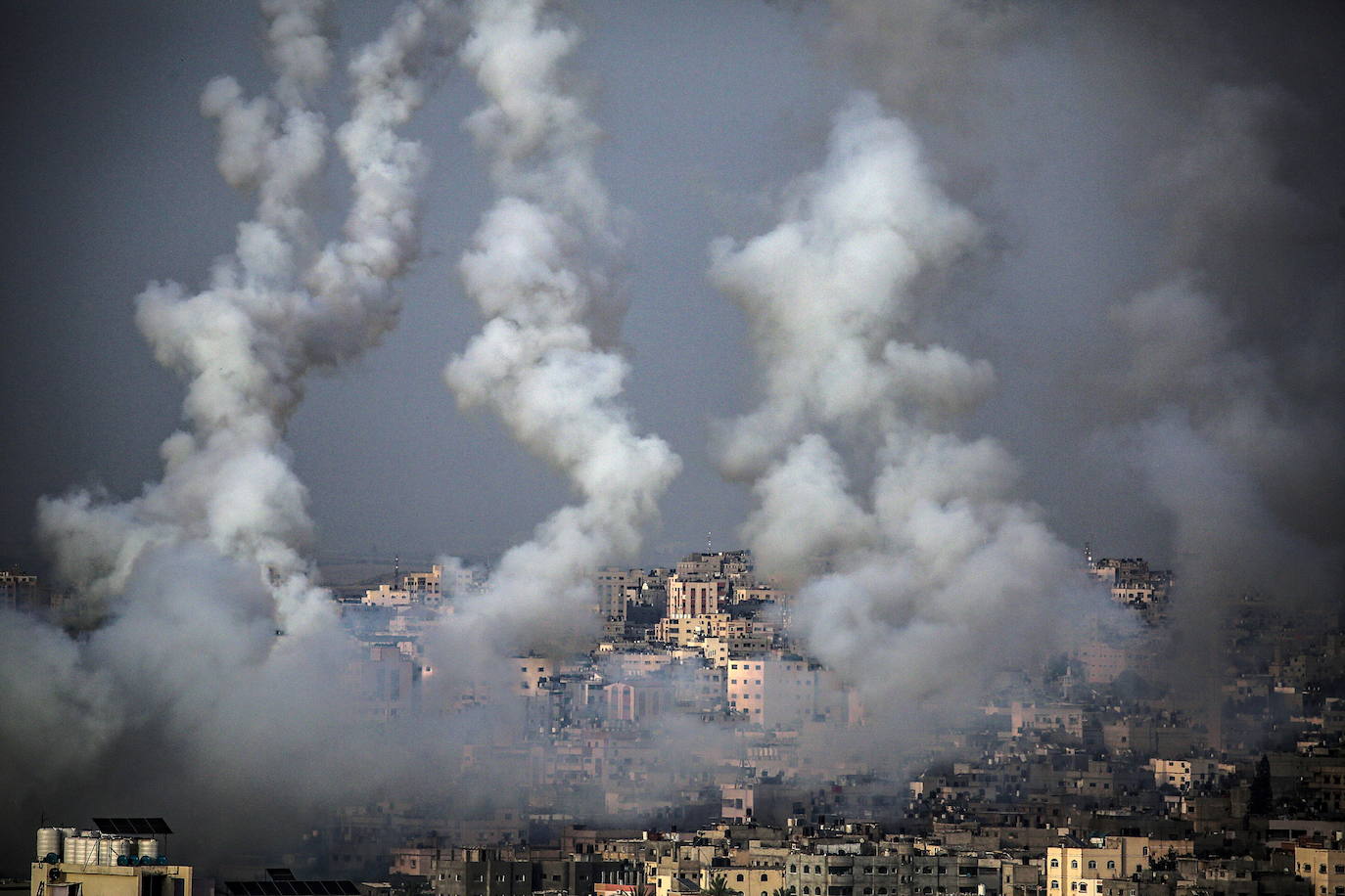 Fotos La Tensi N En Jerusal N Ti E De Sangre Gaza El Correo