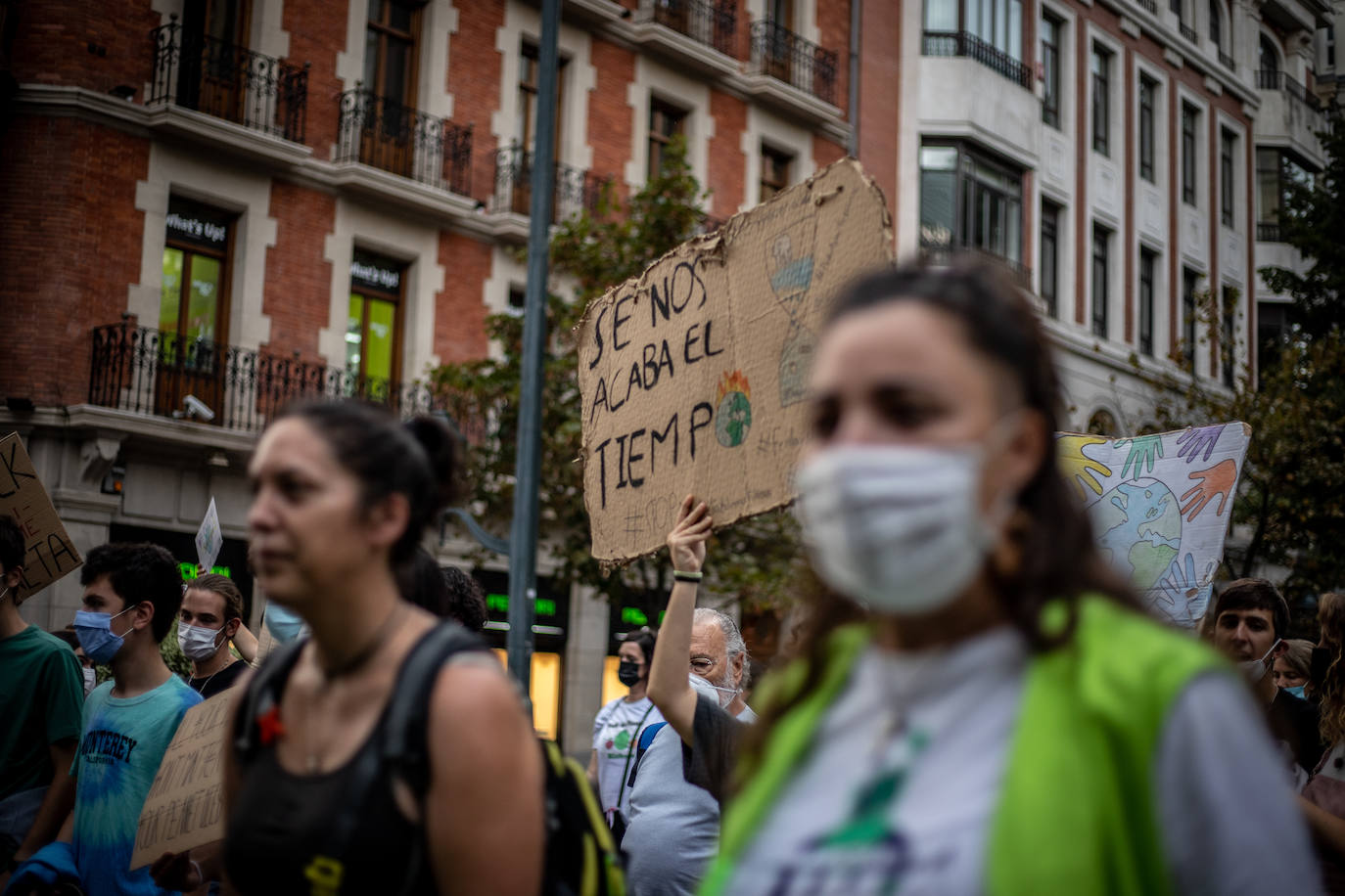 Fotos Imágenes de la manifestación en Bilbao que busca combatir el