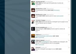 Resultado de una búsqueda en Twitter del número de Urdangarin. / RC/