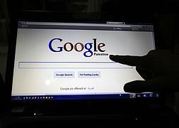 Búsqueda en Google Palestina. / Said Khatib (Afp)/