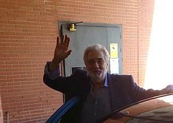 Plácido Domingo, en una imagen colgada en su cuenta de Twitter. / Twitter/