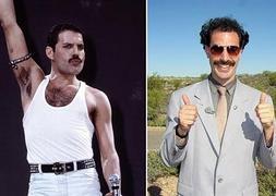 El cantante y el actor, Sacha Baron Cohen./ Afp | Vídeo: Atlas/