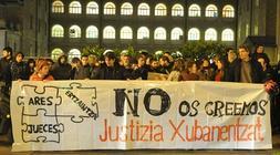 Video distribuido por la familia de Xuban Nafarrate, herido en los incidentes de la huelga general en Vitoria/