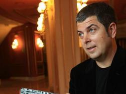 Kepa Junkera ha presentado los conciertos que ofrecerá el 22 y 23 de diciembre en el Arriaga./ Luis Ángel Gómez/