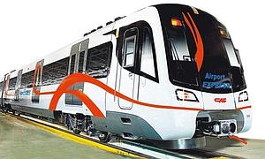 Metro que une el centro de Nueva Delhi con el aeropuerto. / K. Corbella/