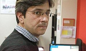 Mikel Arana, en la noche electoral. /Efe/