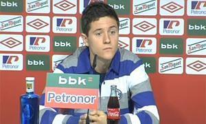 Instante en el que Ander Herrera se enteraba de la recaída de Tito. / Atlas/