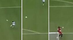 Secuencia del gol en propia puerta. /YouTube/
