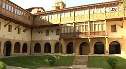 El patio del convento de la Encarnación, en el barrio bilbaíno de Atxuri./ Virginia Melchor / Pablo del Caño/