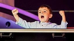 El pequeño Marcos Benito./
