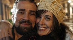 Raquel Sánchez Silva y su marido. / Twitter/