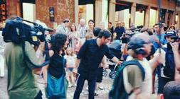 Bonet y su equipo, en Bilbao. /Juanma Mallo/