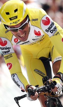 UN NUEVO POSITIVO EN EL TOUR. Iban Mayo está a la espera del contraanálisis. / AFP/