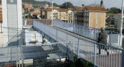 Zona donde se construirá el polideportivo. / P. URRESTI/