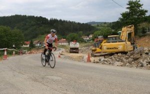 Las obras de construcción de los accesos al polígono concluirán este mes. ::
MAIKA SALGUERO/