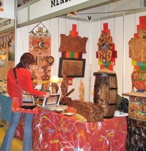 La muestra de artesanía atrajo a 16.877 visitantes. ::
M. A./