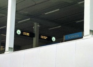 Hoy se inauguran la nueva estación y el paseo de Ardanza. ::
L. L./