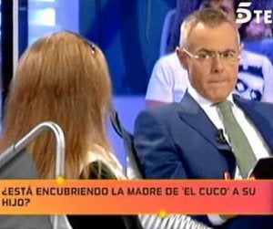 Jordi González, en la entrevista a la madre de 'El Cuco'./