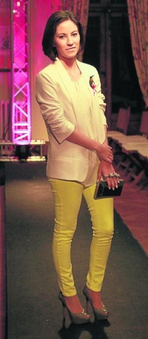 Capdepont se siente «feliz diseñando ropa». /M. Atrio/