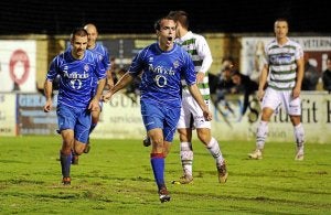 Partido que el Amorebieta disputó frente al Eibar./