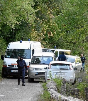 Operación de la Policía francesa cerca de Montpellier en 2009 en busca de zulos. ::
EFE/