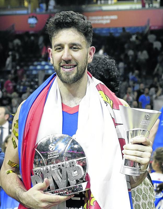 El serbio Micic volvió a ser la estrella de la final de Euroliga. 