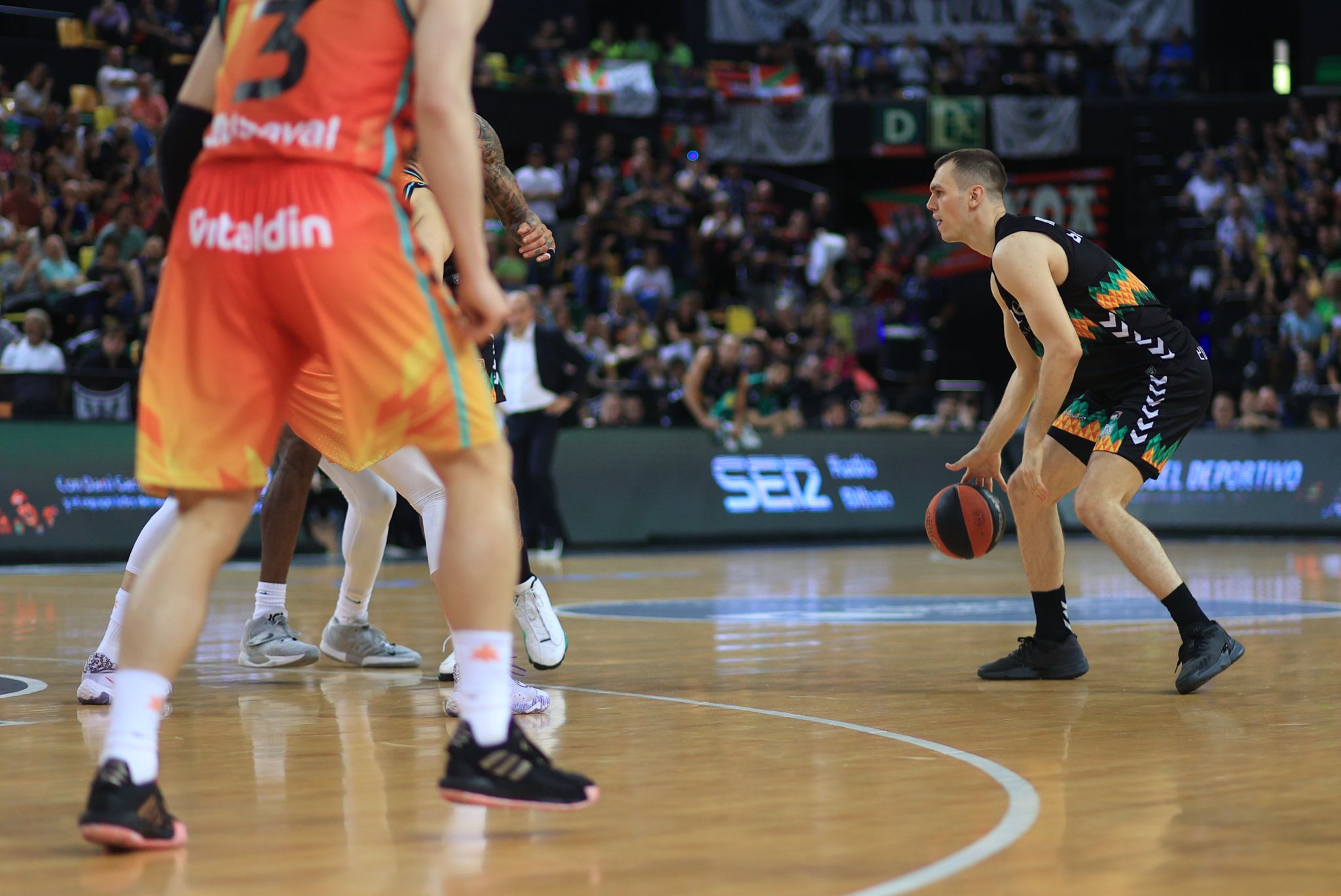 Las mejores imágenes del Bilbao Basket-Valencia