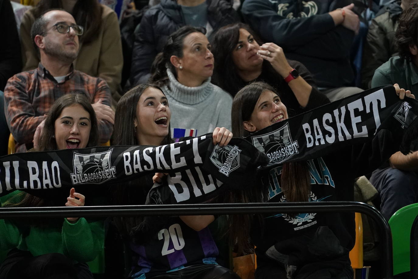 El Bilbao Basket - Real Madrid, en imágenes