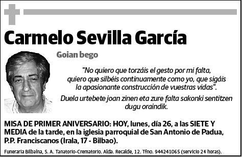 SEVILLA GARCIA,CARMELO
